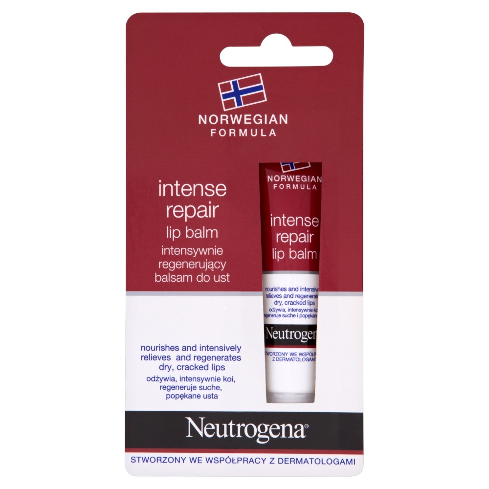 Neutrogena Norwegian Formula Intenzívny regeneračný balzam na pery 15 ml