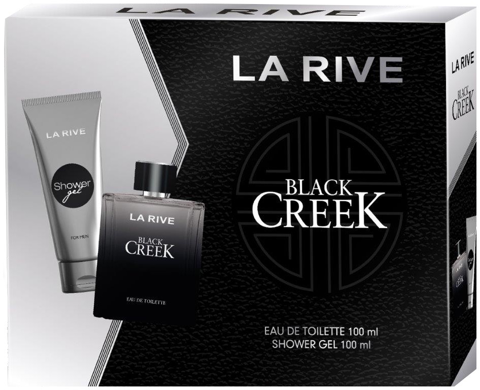 Darčeková sada LA RIVE Man Black Creek (toaletná voda 100 ml + sprchový gél 100 ml)