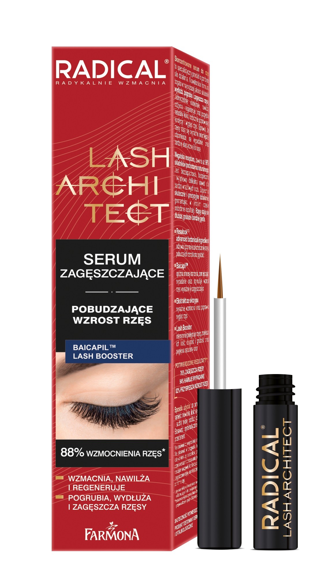 Farmona Radical Lash Architect Thickening sérum - stimulujúci rast mihalníc 5ml