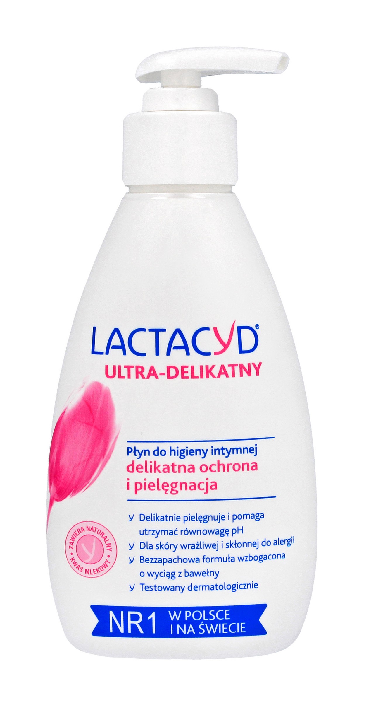 Lactacyd Sensitive emulzia na intímnu hygienu pre citlivú pokožku - s pumpičkou 200ml