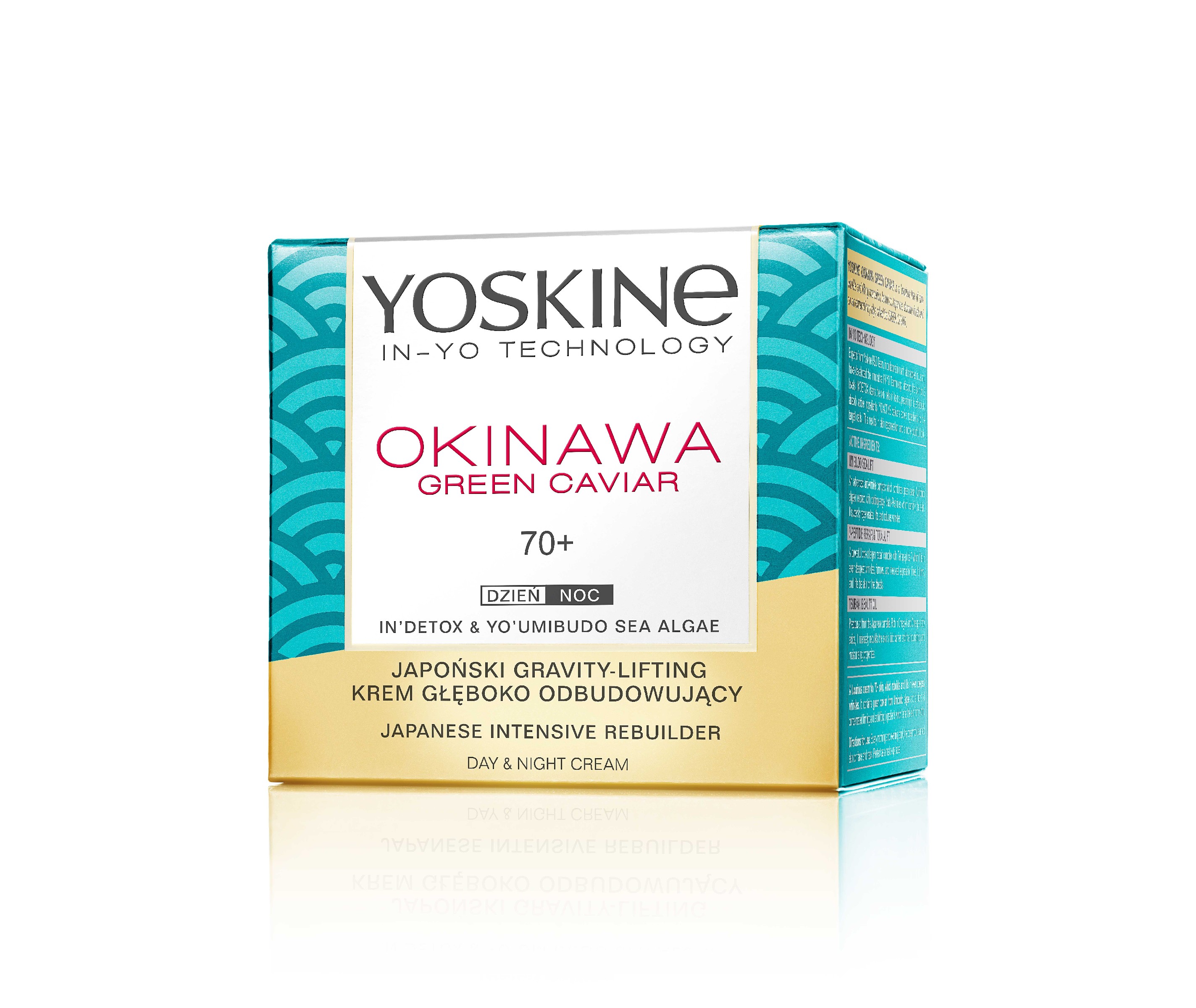 Yoskine Okinava Green Caviar 70+ Hĺbkovo regeneračný denný a nočný krém 50ml