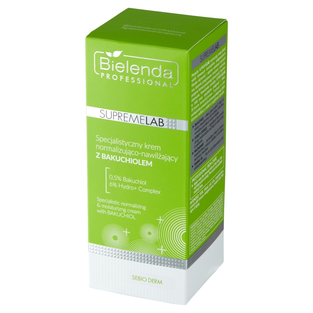 BIELENDA PROFESSIONAL Supremelab Sebio Derm Specialist normalizačný a hydratačný krém 50 ml