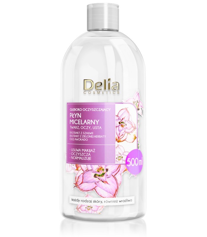 DELIA Hĺbkovo čistiaci micerálny fluid 500 ml