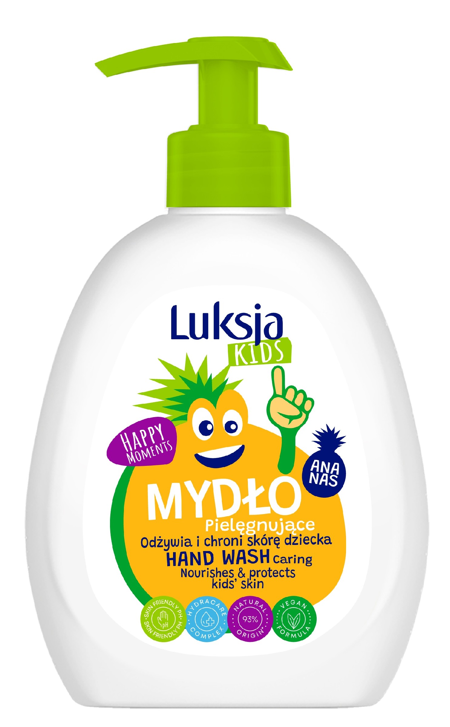 Luksja Kids Výživné tekuté mydlo pre deti - Ananás 300ml