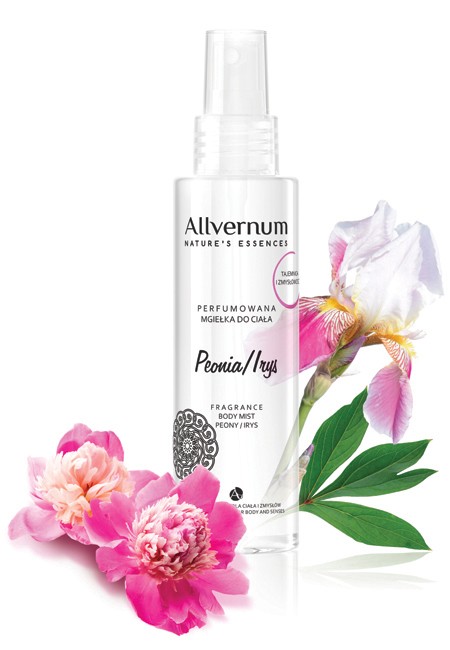 Allvernum Nature`s Essences Parfumovaný telový sprej Pivoňka & Iris 125ml