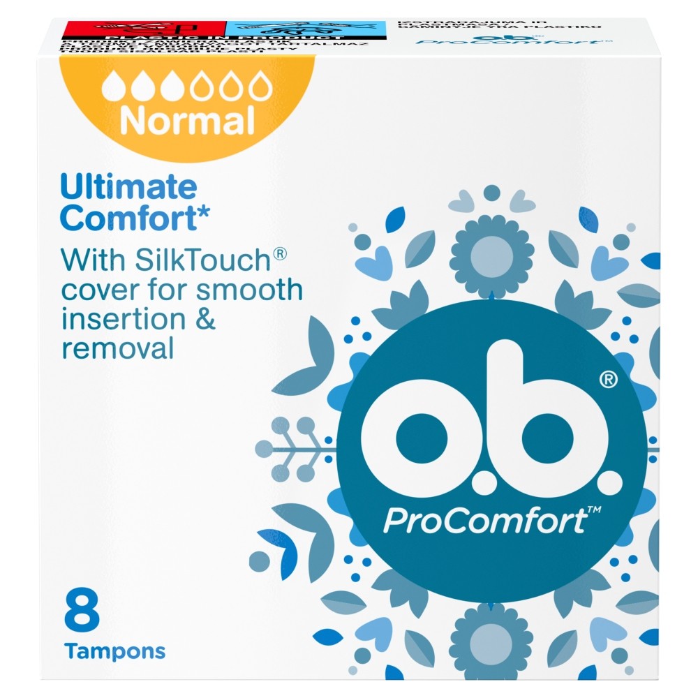 O.B.ProComfort Ultimate Tampóny  Normal Comfort 1op.-8ks