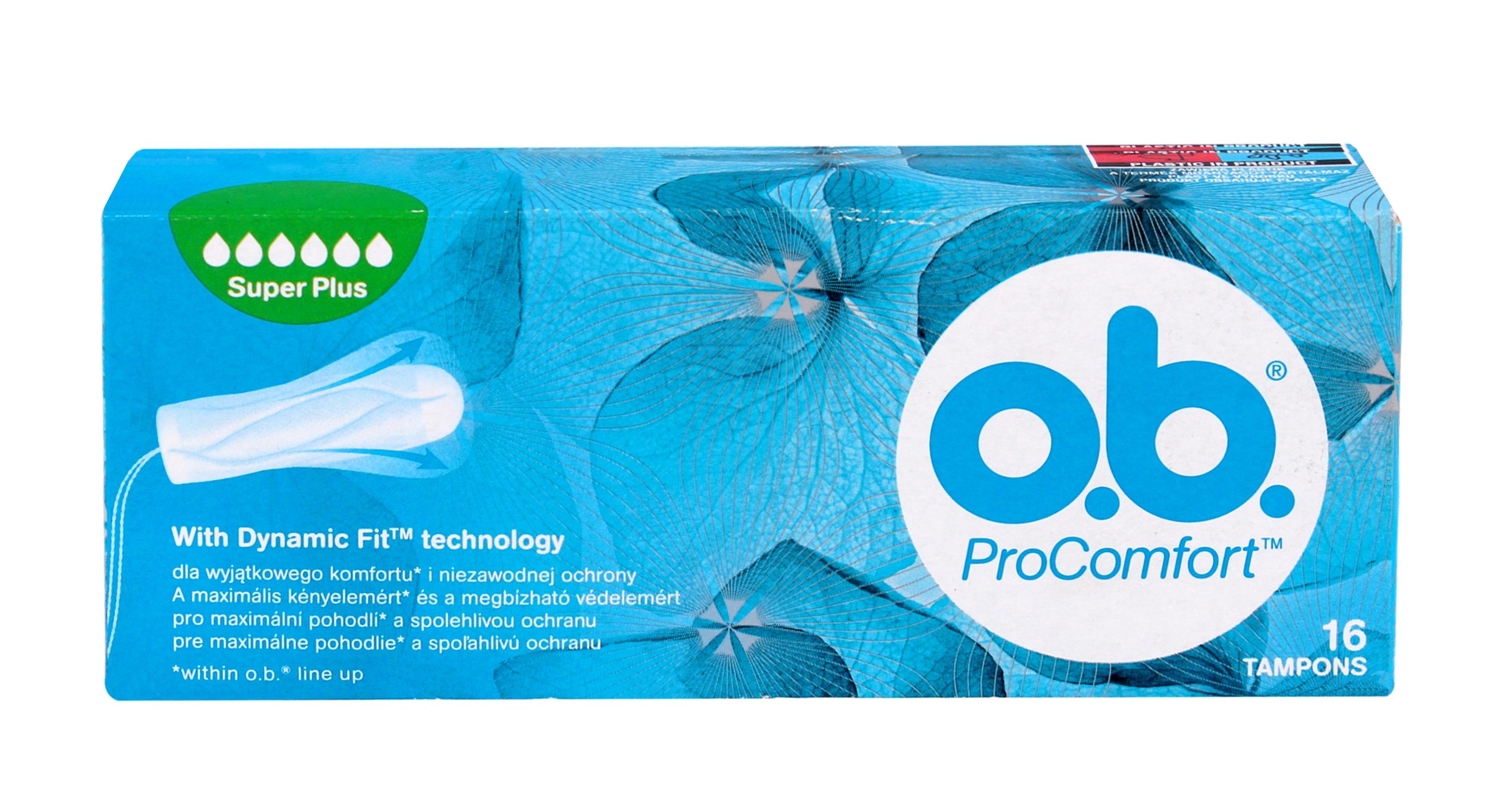 O.B.ProComfort Ultimate Tampóny  Super Plus 1op.-16ks