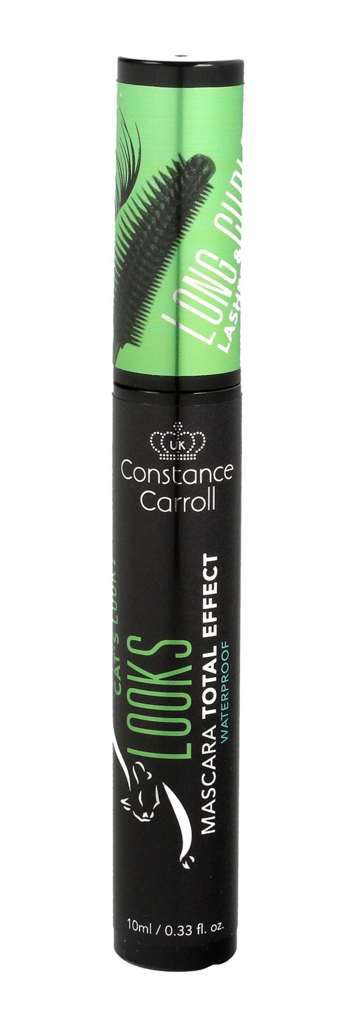 Constance Carroll Maskara na riasy Total Effect Cat`s Looks Black 10 ml