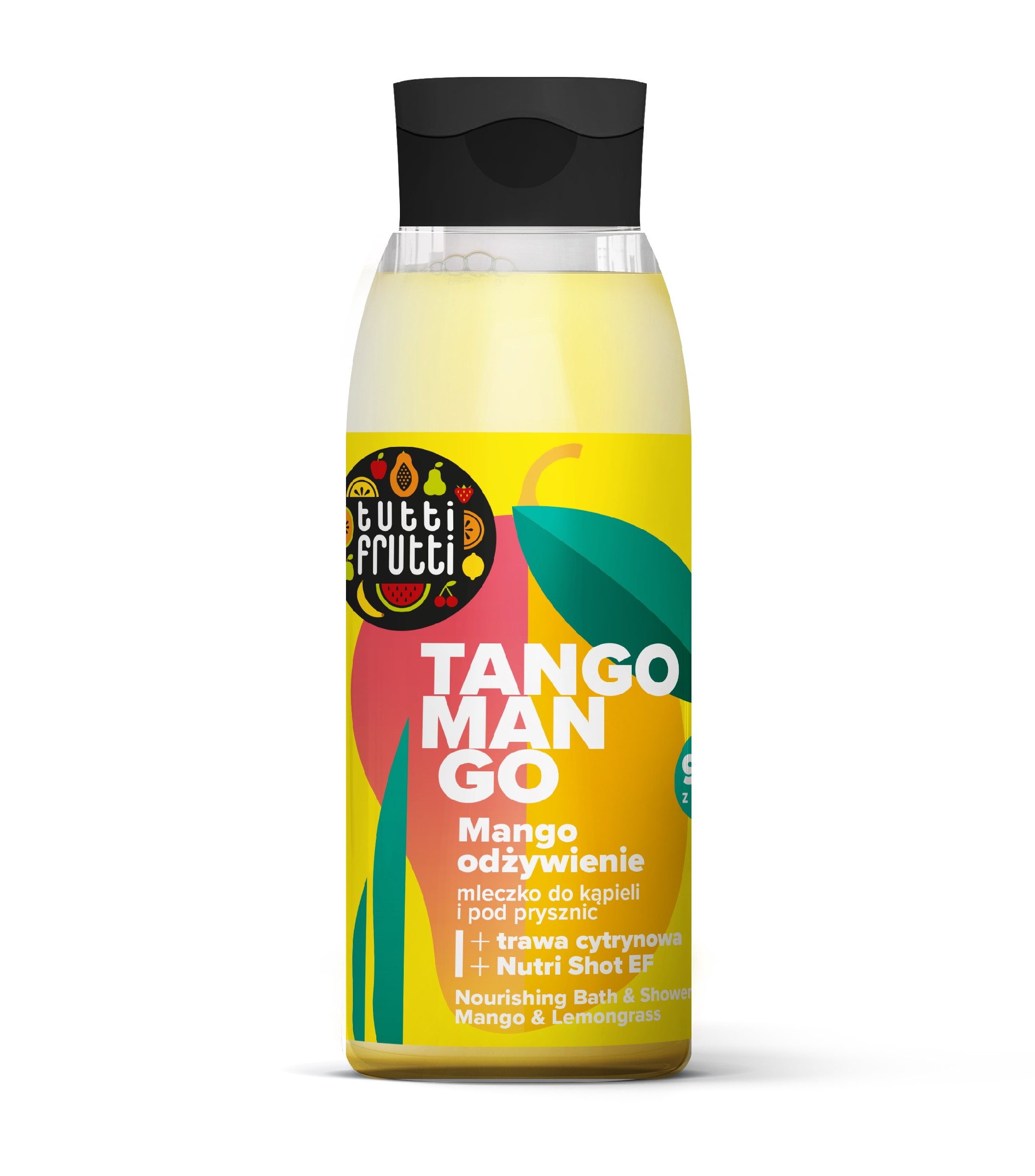 FARMONA Tutti Frutti Kúpeľové a sprchové mlieko TANGO MANGO Mango výživa