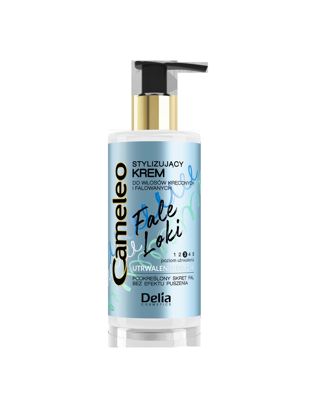 DELIA COSMETICS CAMELEO WAVES CURLS Stylingový krém pre kučeravé a vlnité vlasy 150ml