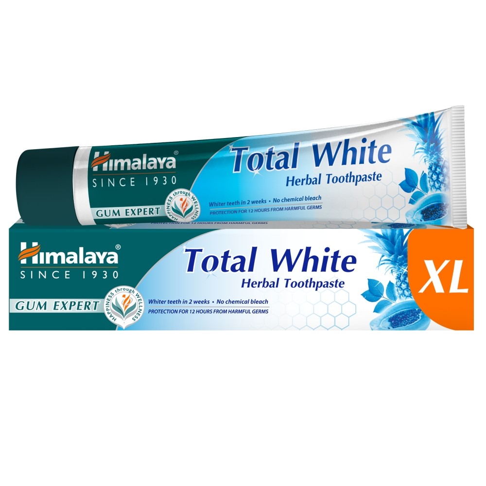 HIMALAYA Gum Expert Herbal Whitening Toothpaste Total White XL 100g