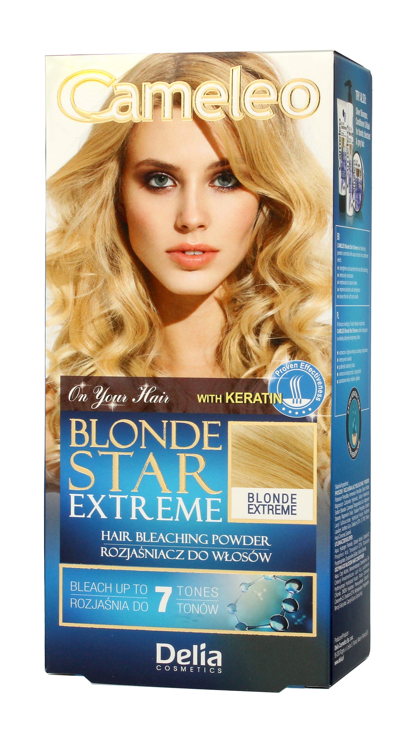 DELIA COSMETICS CAMELEO Zosvetľovač vlasov Blond Extreme 25g