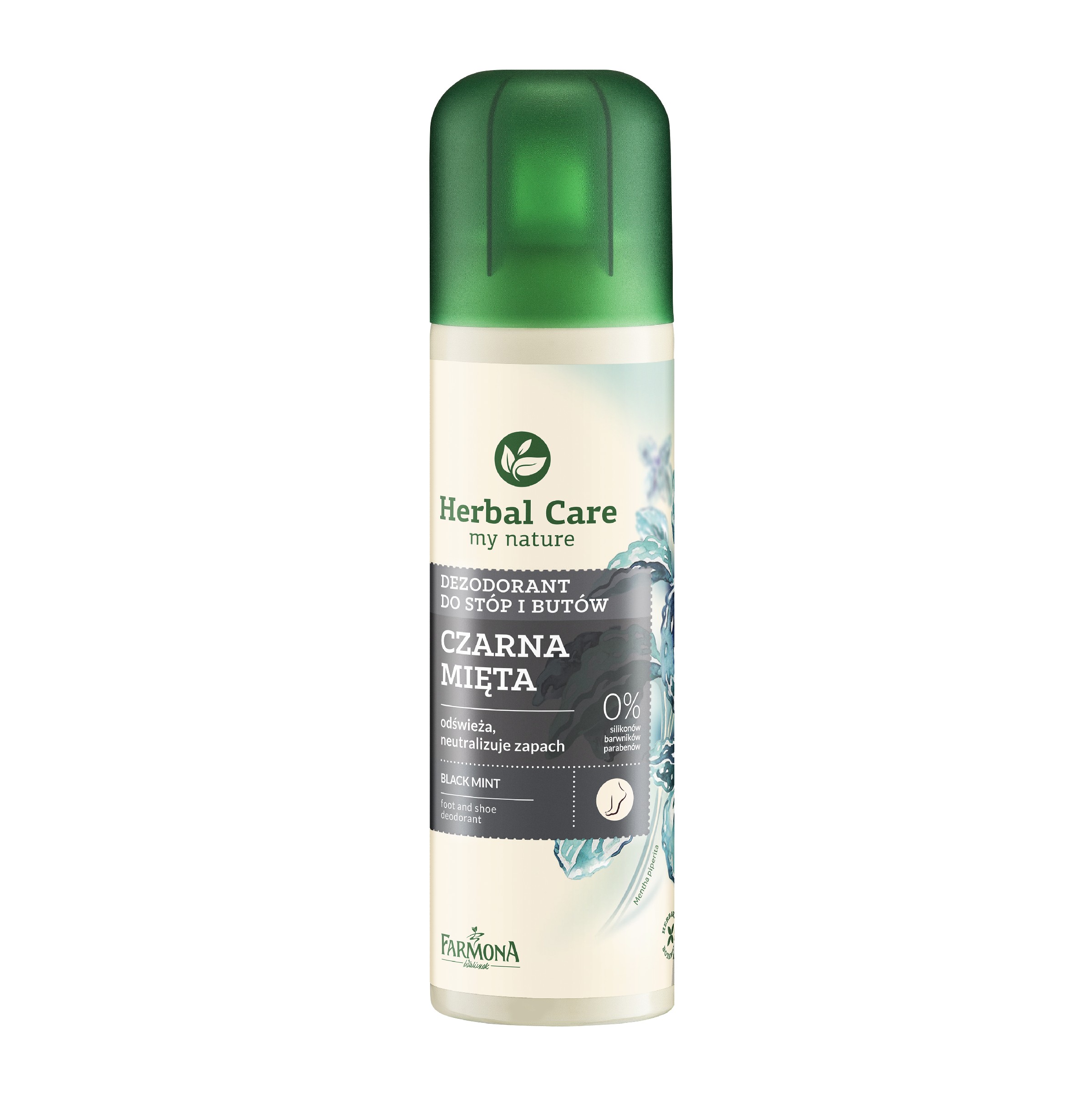 Farmona Herbal Care Deodorant na nohy a topánky Black Mint