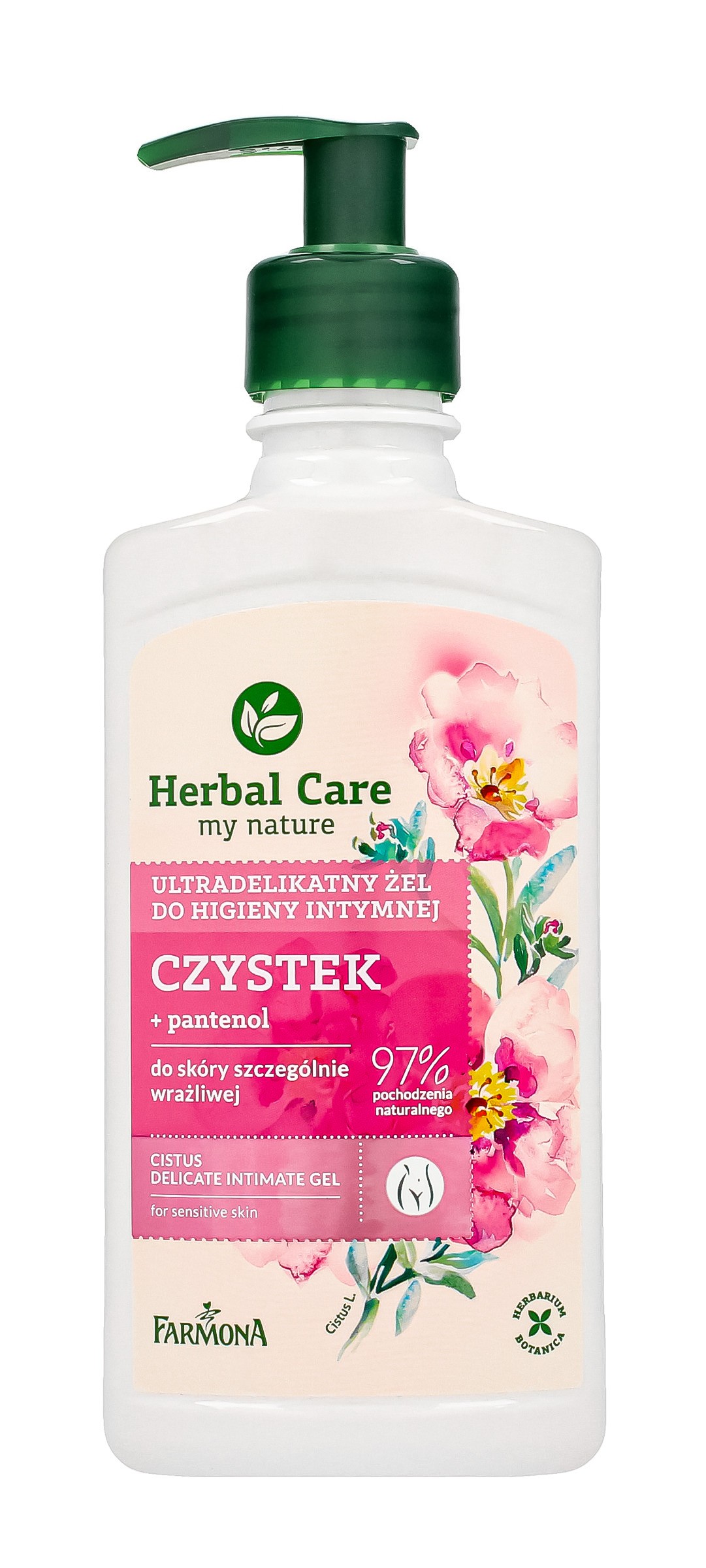 Farmona Herbal Care Ultra jemný gél na intímnu hygienu