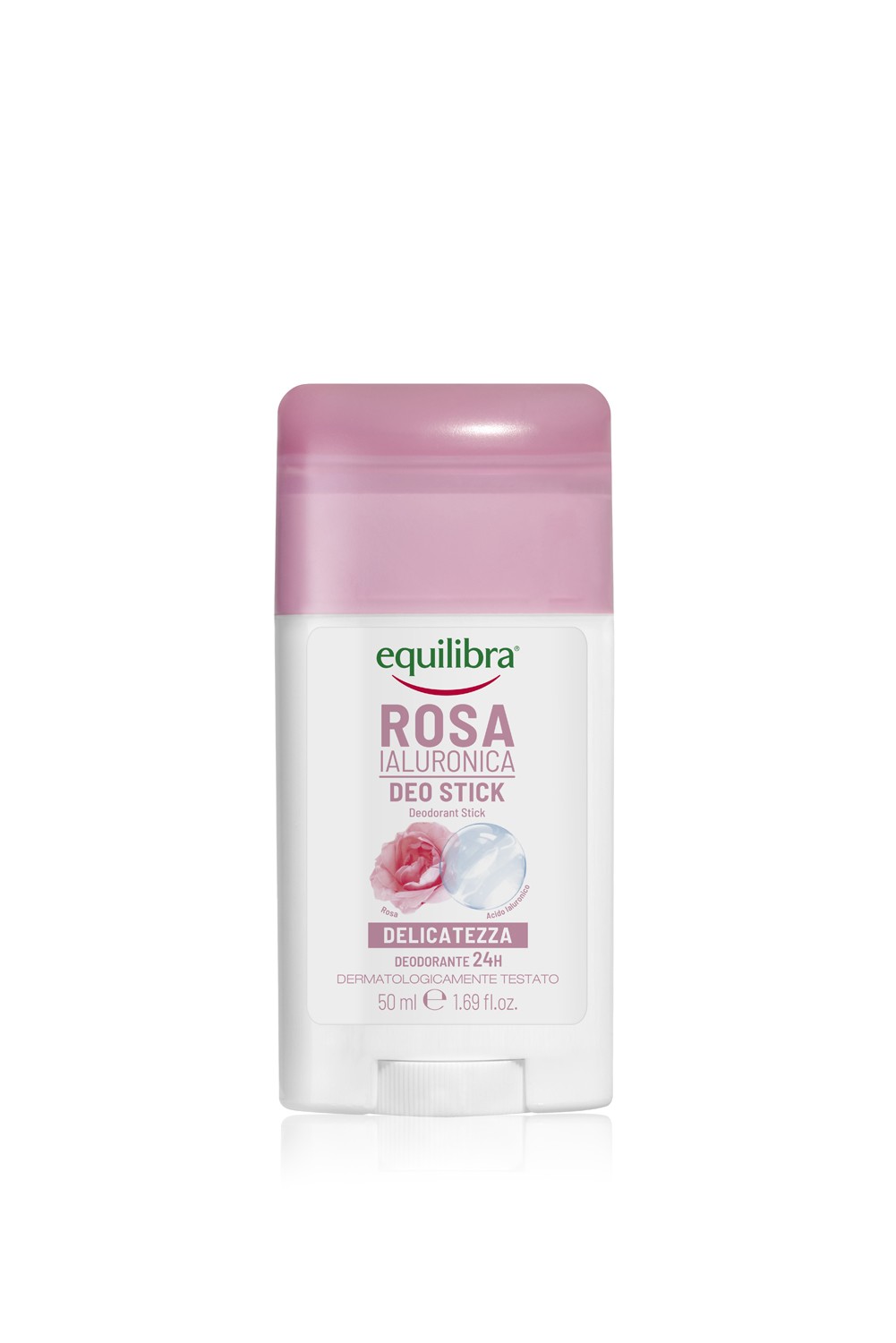 Equilibra Rosa Rose Deodorant tyčinka s kyselinou hyalurónovou 50ml