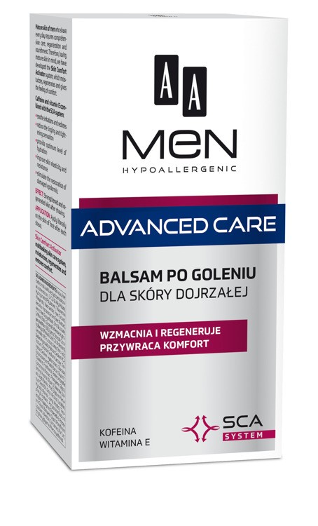 AA Men Adventure Care balzam po holení pre zrelú pleť 100ml