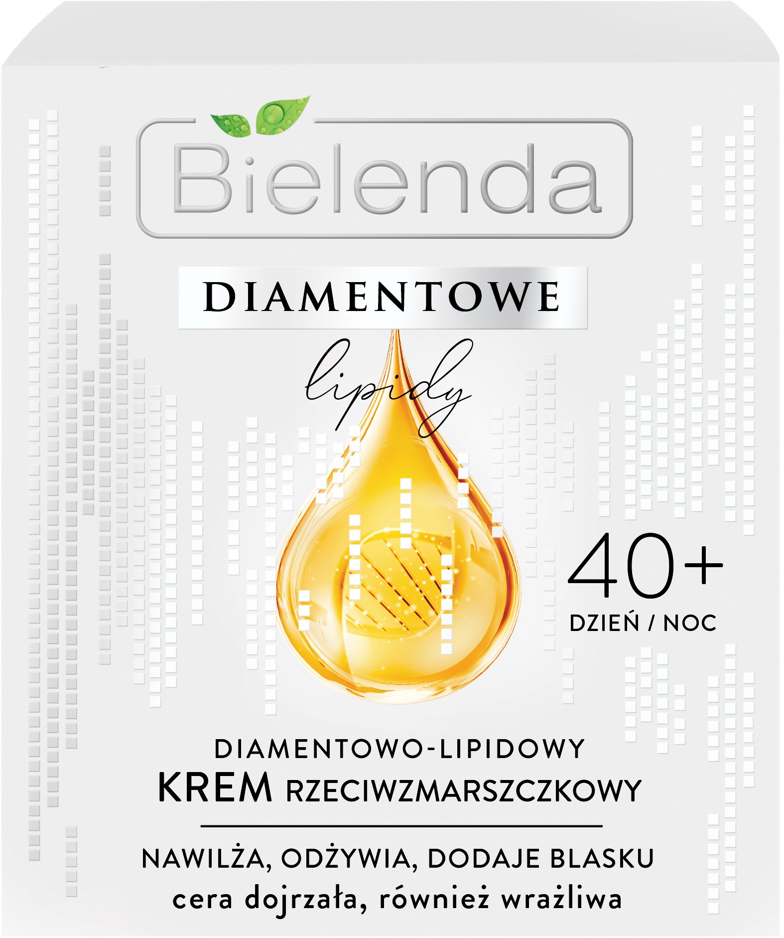 Bielenda Diamantové Lipidy 40+ Diamond Lipid denný a nočný krém proti vráskam 50ml