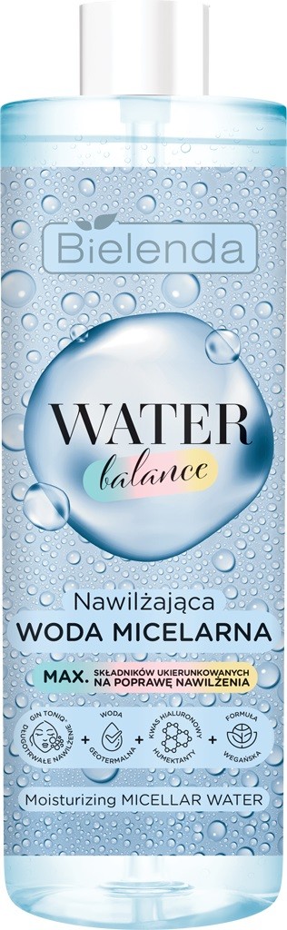 Bielenda Water Balance hydratačná micelárna voda 400 ml