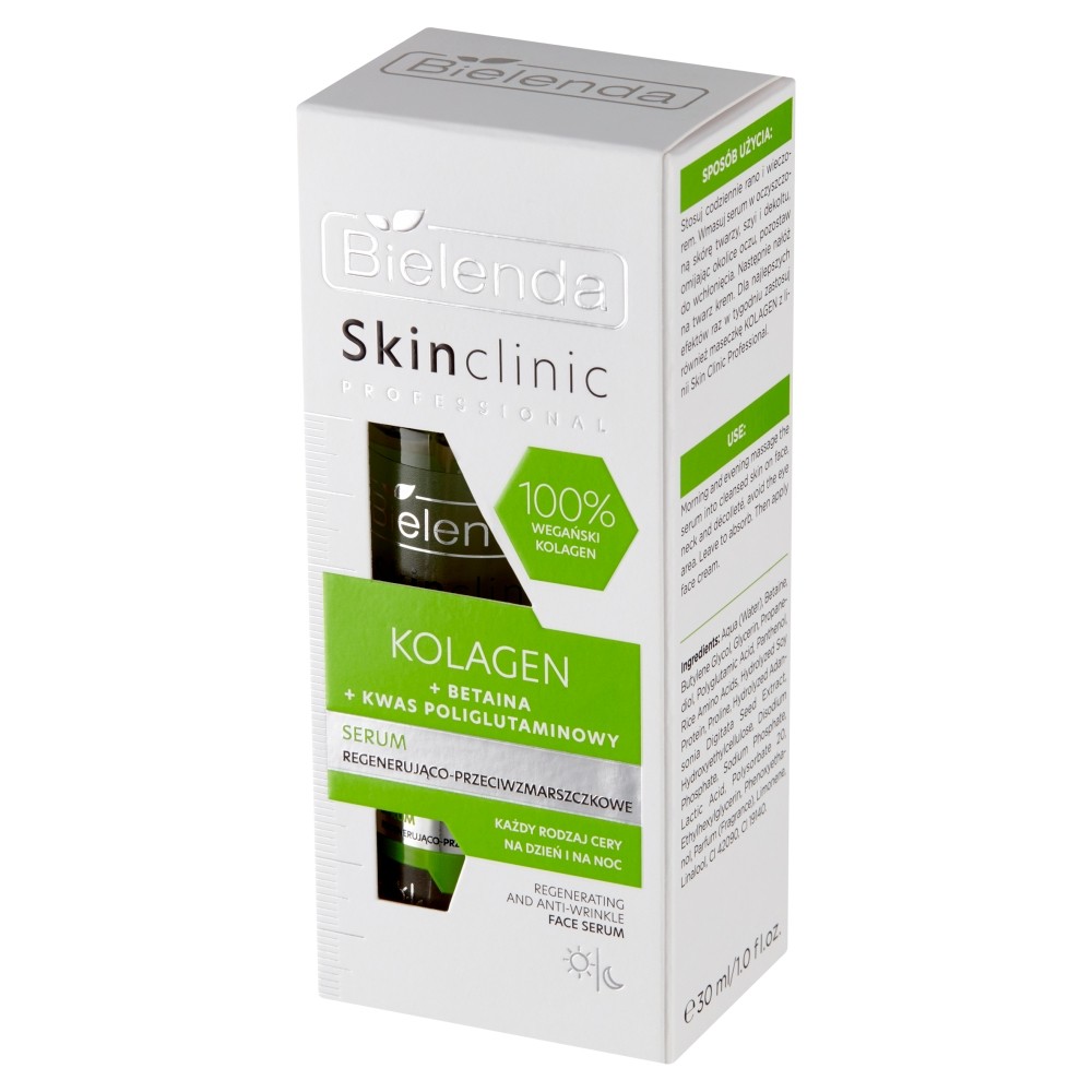 Bielenda Skin Clinic Professional Kolagénové regeneračné sérum proti vráskam - deň/noc 30ml