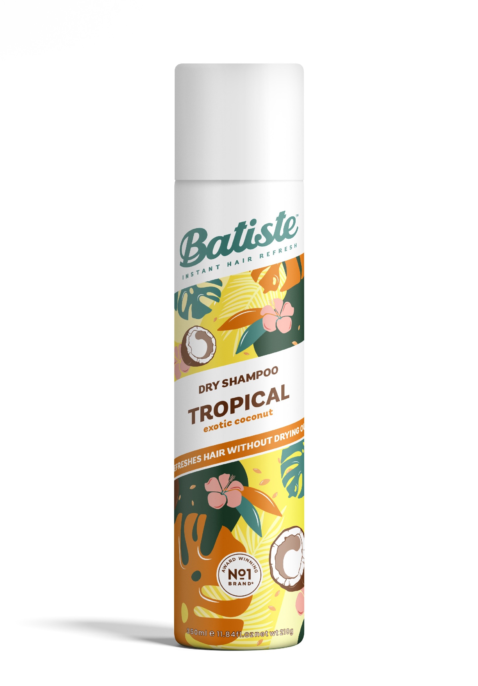 Batiste Suchý šampón na tropické vlasy 350 ml