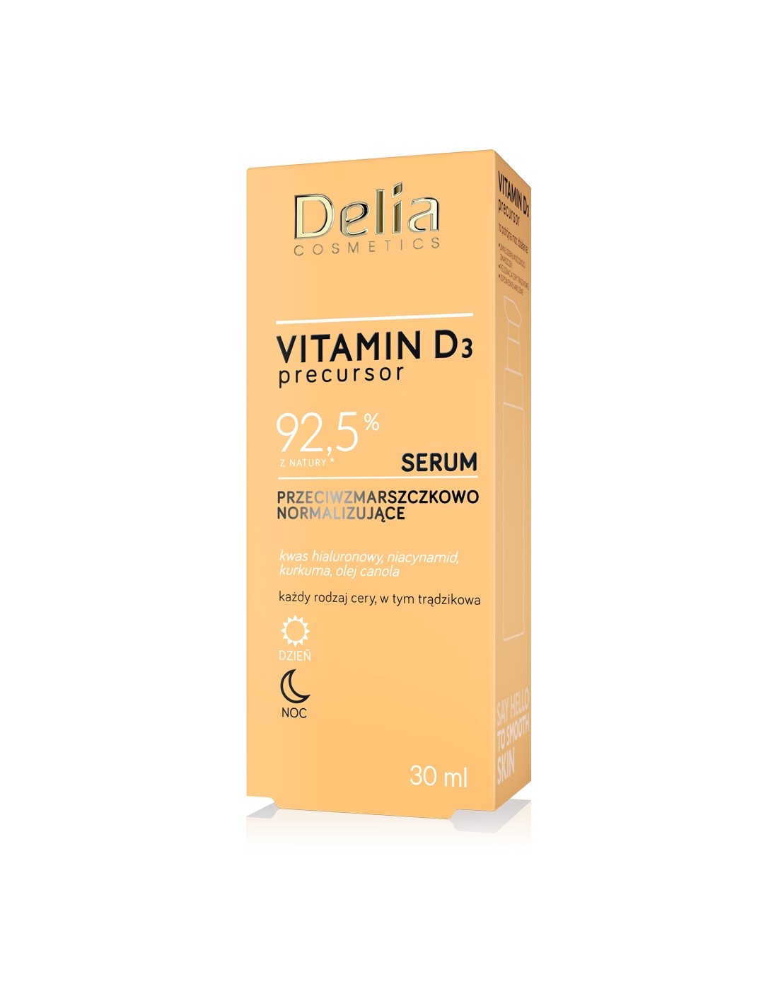 Delia Cosmetics Vitamín D3 sérum proti vráskam - normalizačné na deň a noc 30ml