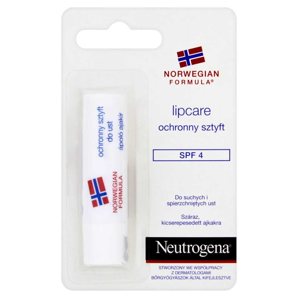 Neutrogena Norwegian Formula ochranný balzam na pery SPF 4