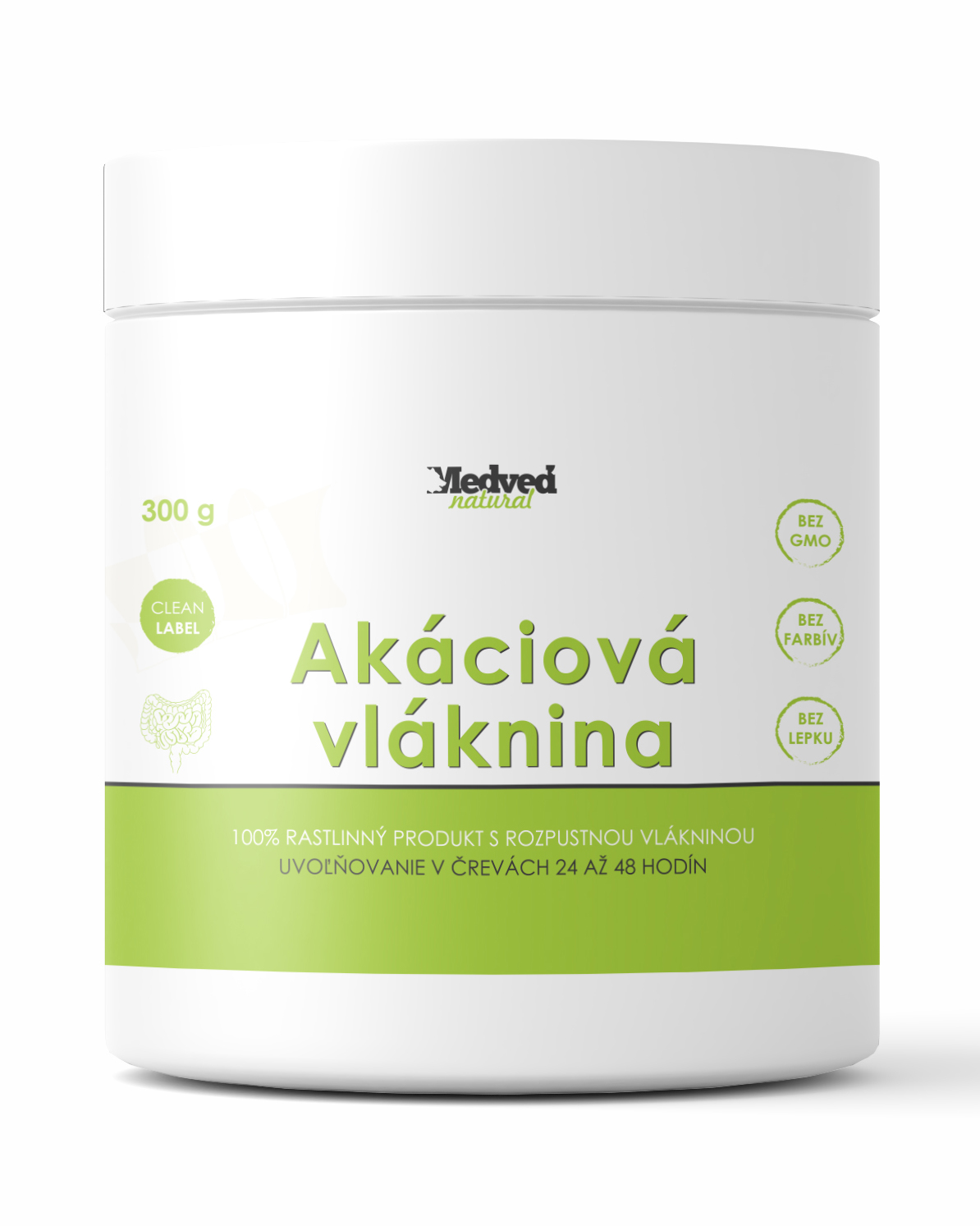 Medveď natural  Medveď natural Akáciová vláknina 300g