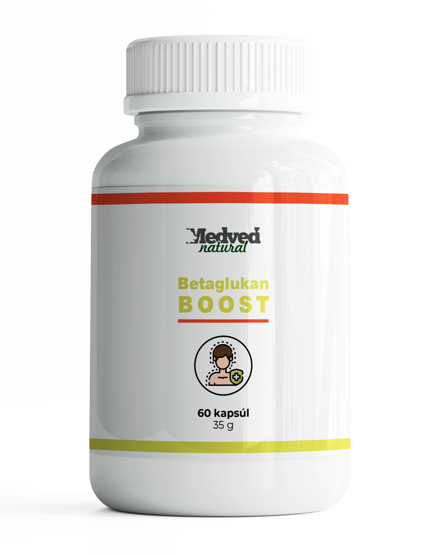 Medveď natural  Medveď natural Betaglukan BOOST  60 kapsúl