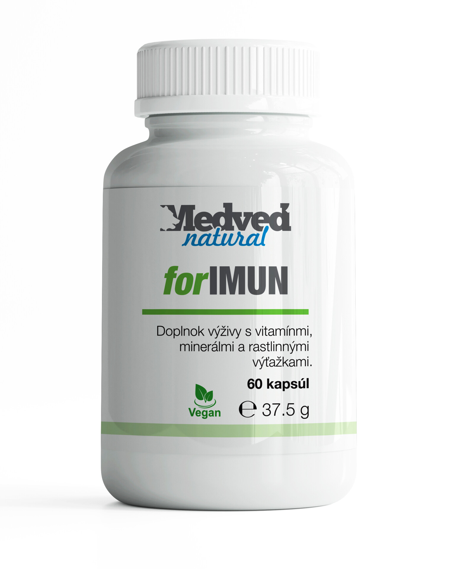 Medveď natural  Medveď natural forIMUN 60 kapsúl