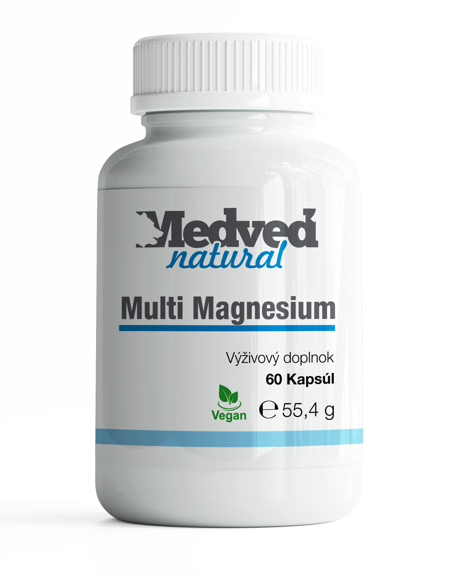 Medveď natural  Medveď natural Magnesium multi 60 kapsúl