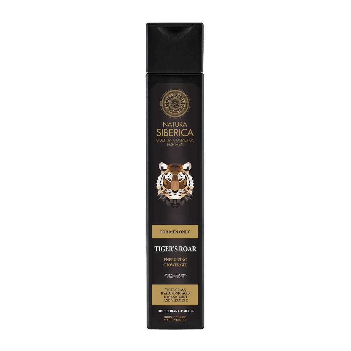 Natura Siberica Men energizujúci sprchový gél Tiger`s Roar pre mužov 250 ml