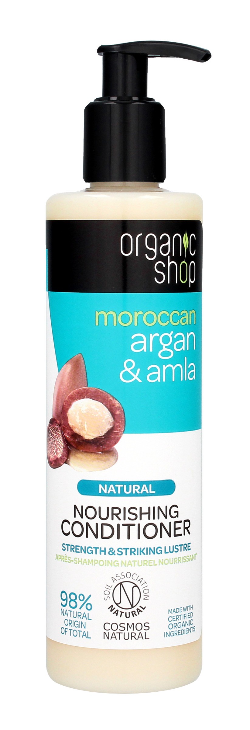 BIO SHOP H Balzam na vlasy 280ml Argan a Malina