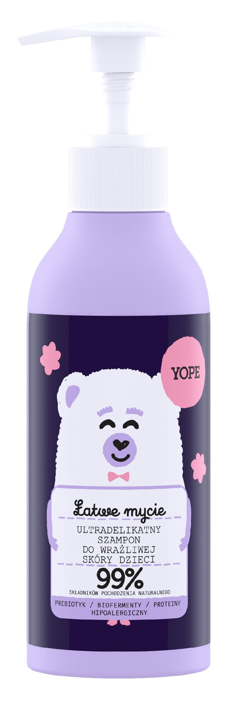 YOPE Kids Ultra jemný šampón pre citlivú detskú pokožku 300 ml