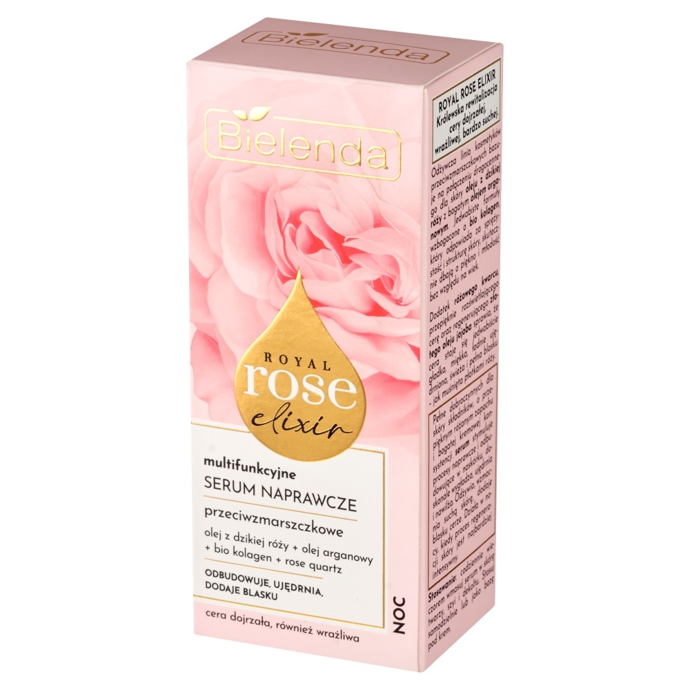 BIELENDA Royal Rose Elixir Multifunkčné nočné opravné sérum 30 ml