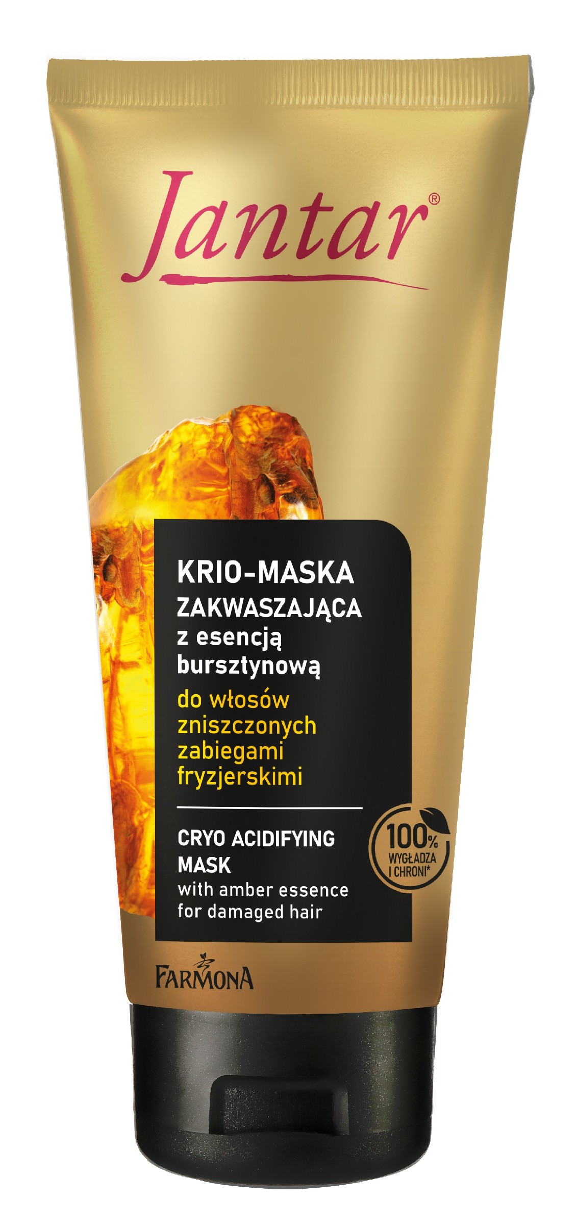 FARMONA Jantar Cryo-Acidifying maska s jantárovou esenciou - pre vlasy poškodené kaderníckymi kúrami 200 ml